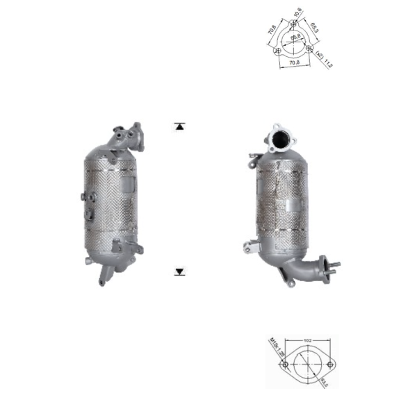 DPF HYUNDAI TUCSON 2.0TD, 289B02F050