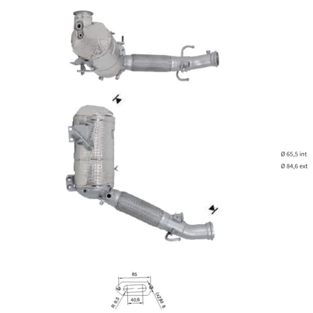 DPF BMW 216D, 18328583495