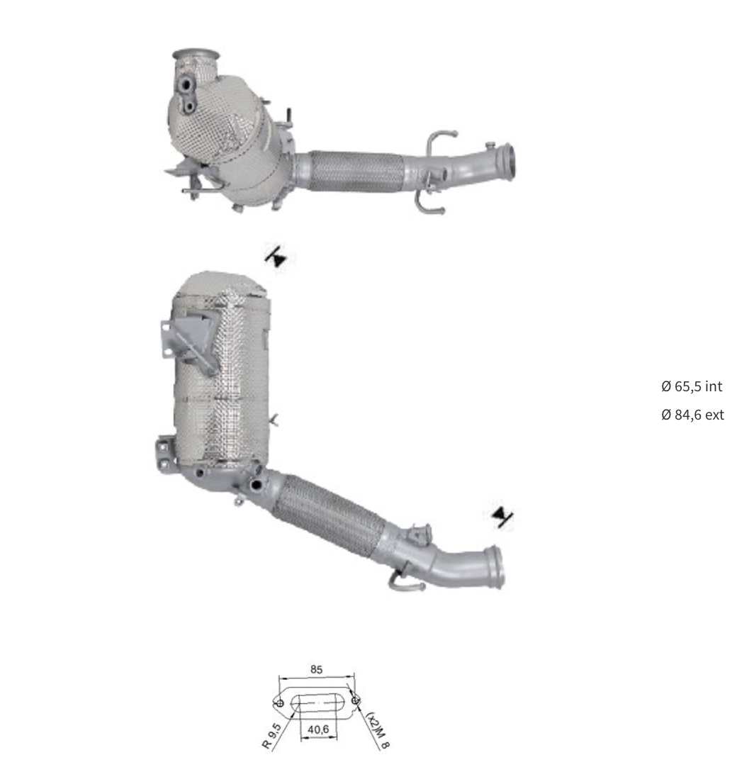 DPF BMW 216D, 18328583495
