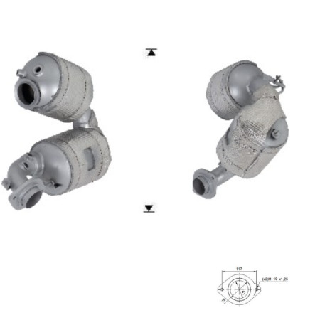 DPF TOYOTA AURIS 1.6TD, 25051YV030